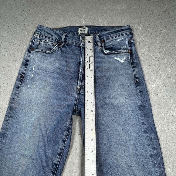 Citizens Of Humanity Jeans Womens Size 25 Olivia High Rise Slim Ankle Button Fly - Picture 7 of 16